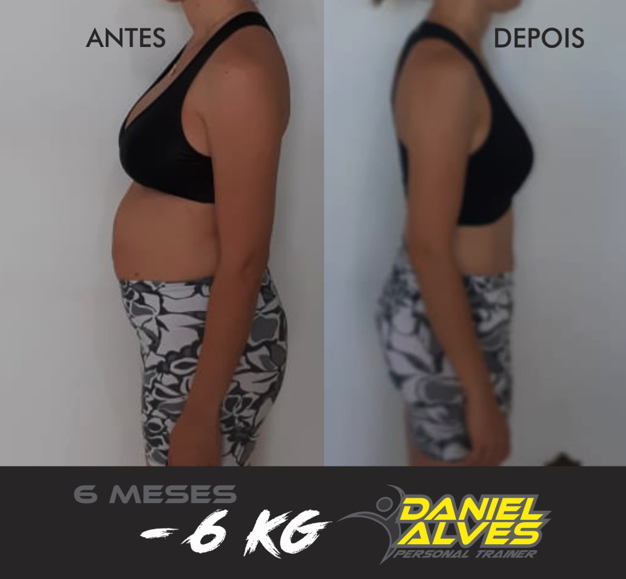 [Ela perdeu 6 quilos em 6 meses de treinos pelo método SS72 do Personal Daniel Alves]