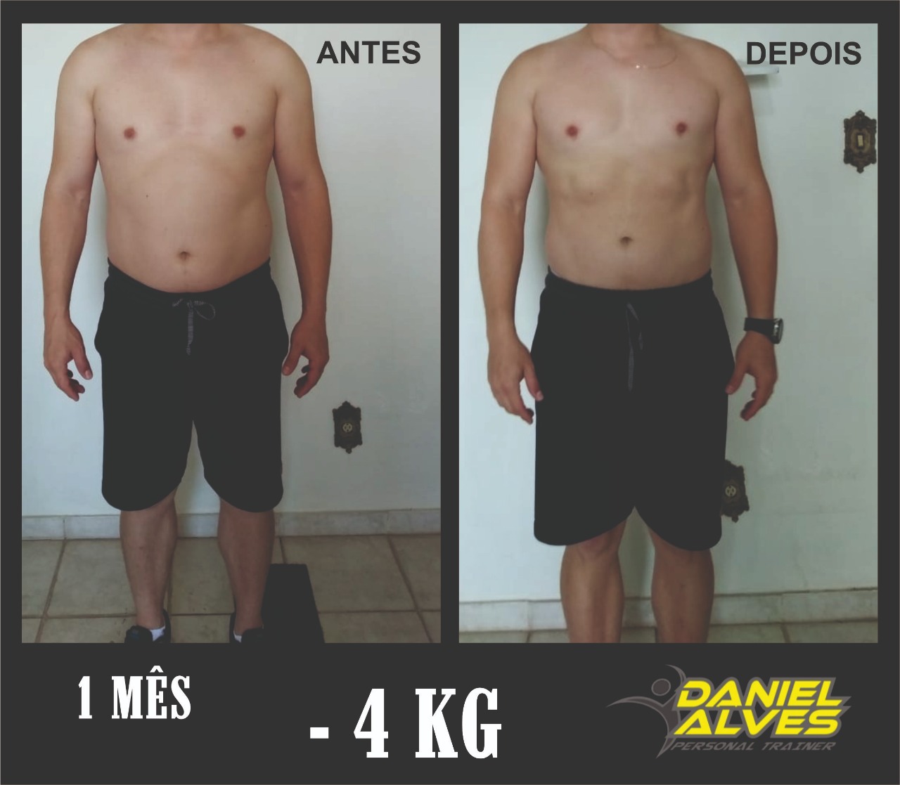 [Ele já perdeu 4 quilos em 1 mês de Treinos com o personal Trainer de Goiânia Daniel Alves]